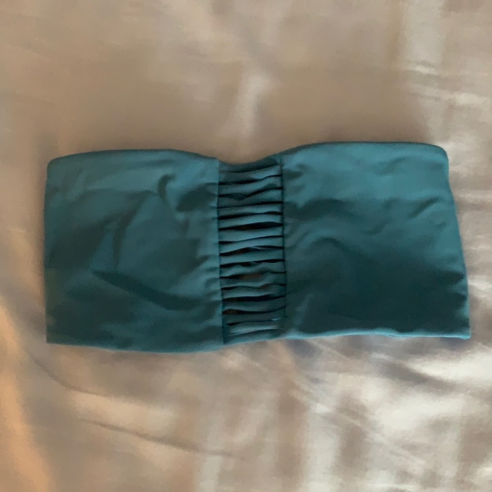Mikoh sunset bandeau bikini top